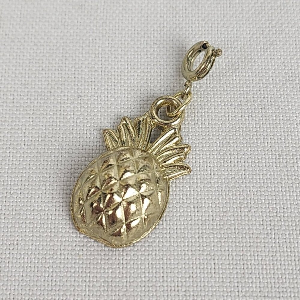 Vintage Pineapple Bracelet Charm